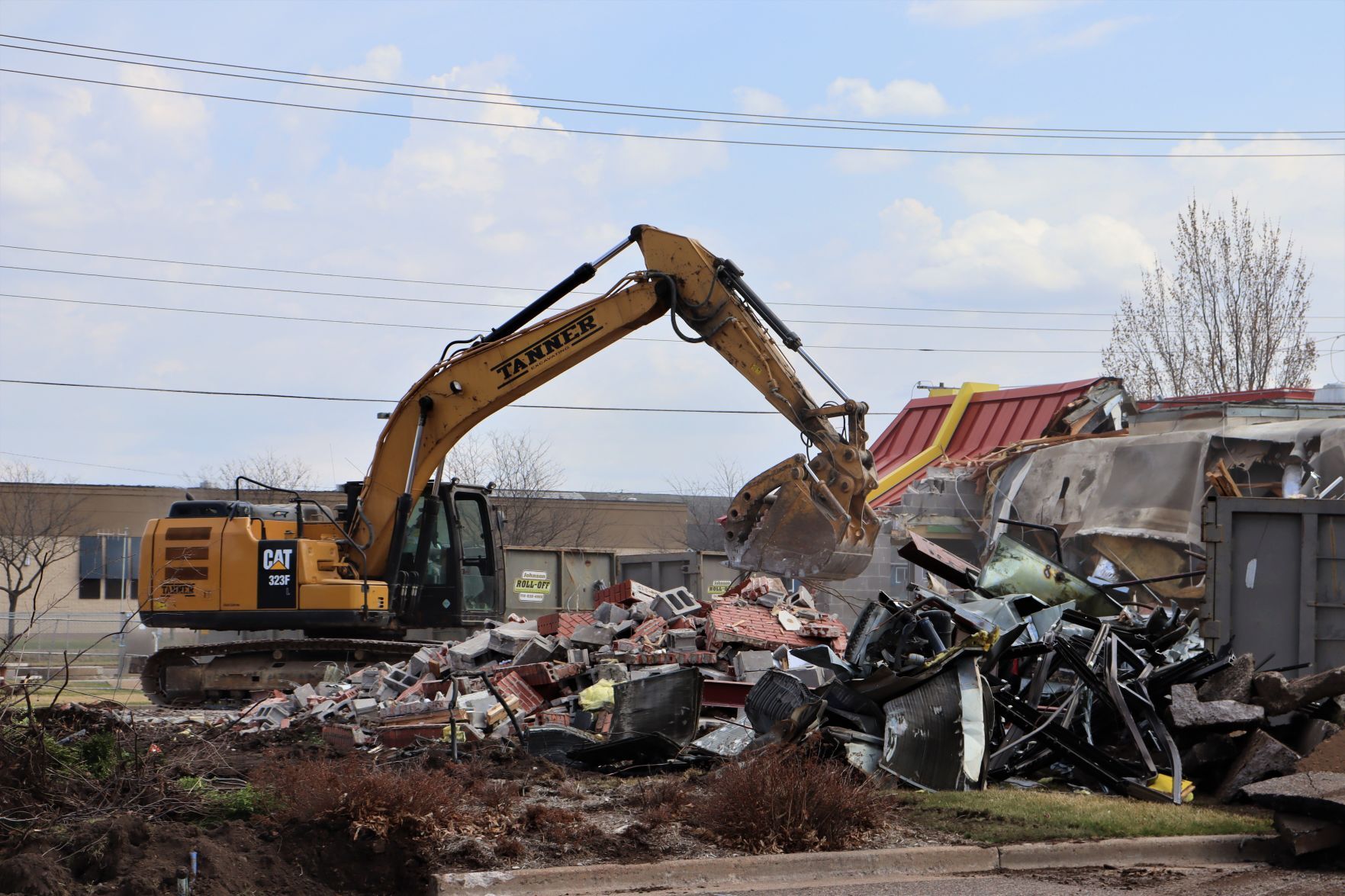 Chippewa Falls McDonald's Demolition